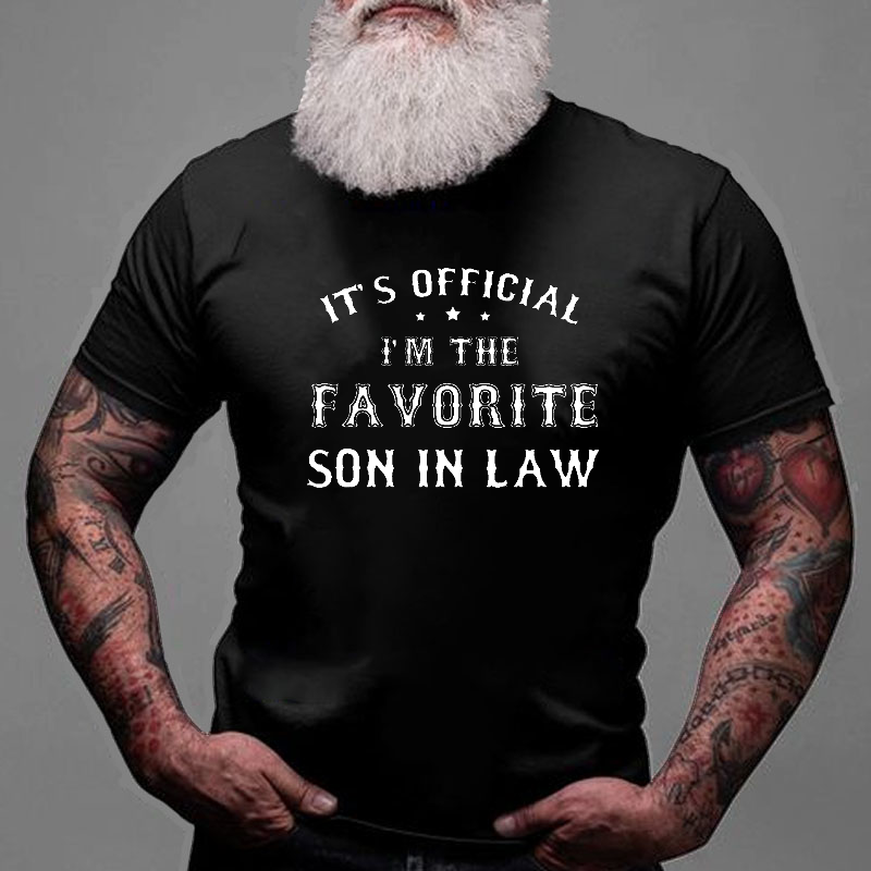 FAVOURITE SON IN LAW T-shirt