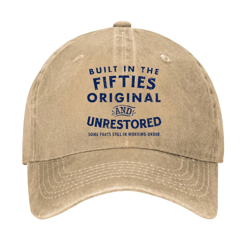 Built In The Fifties Original And Unrestored Some Parts Still In Working Order Hat