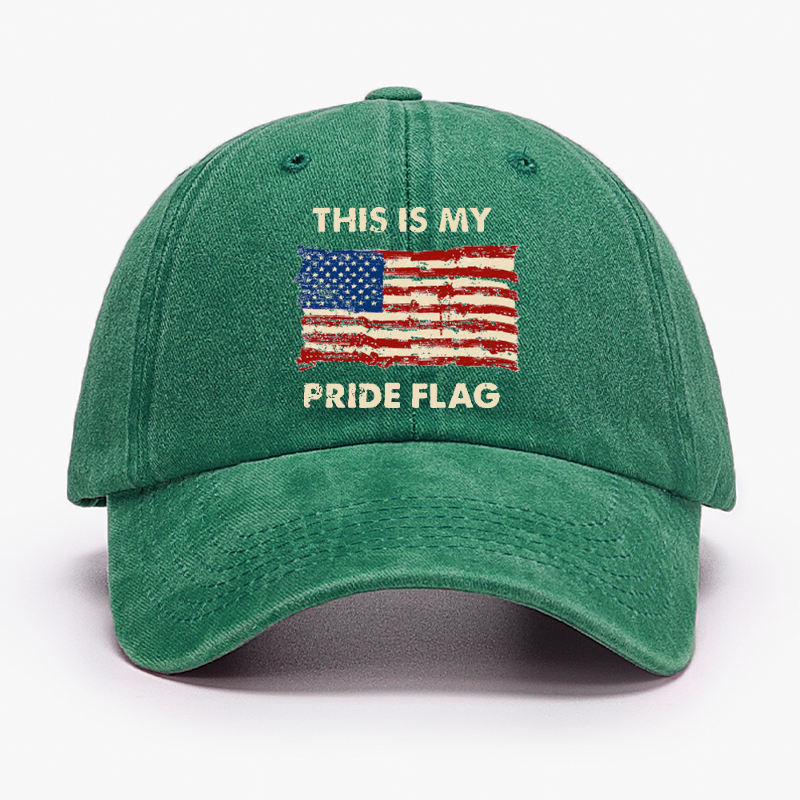 This Is My Pride Flag USA Flag Print Hat