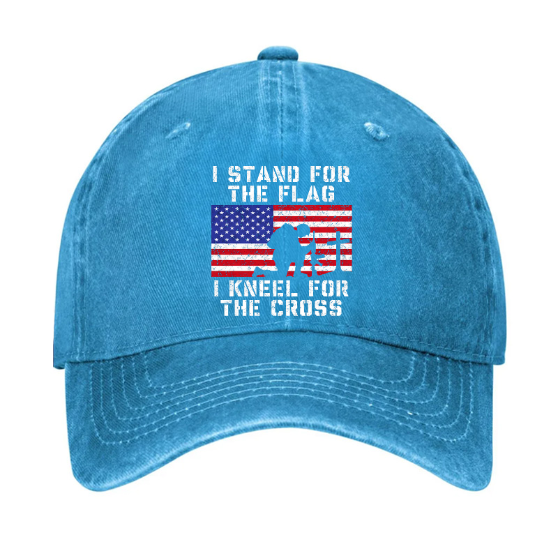 I Stand For The Flag I Kneel For The Cross Hat