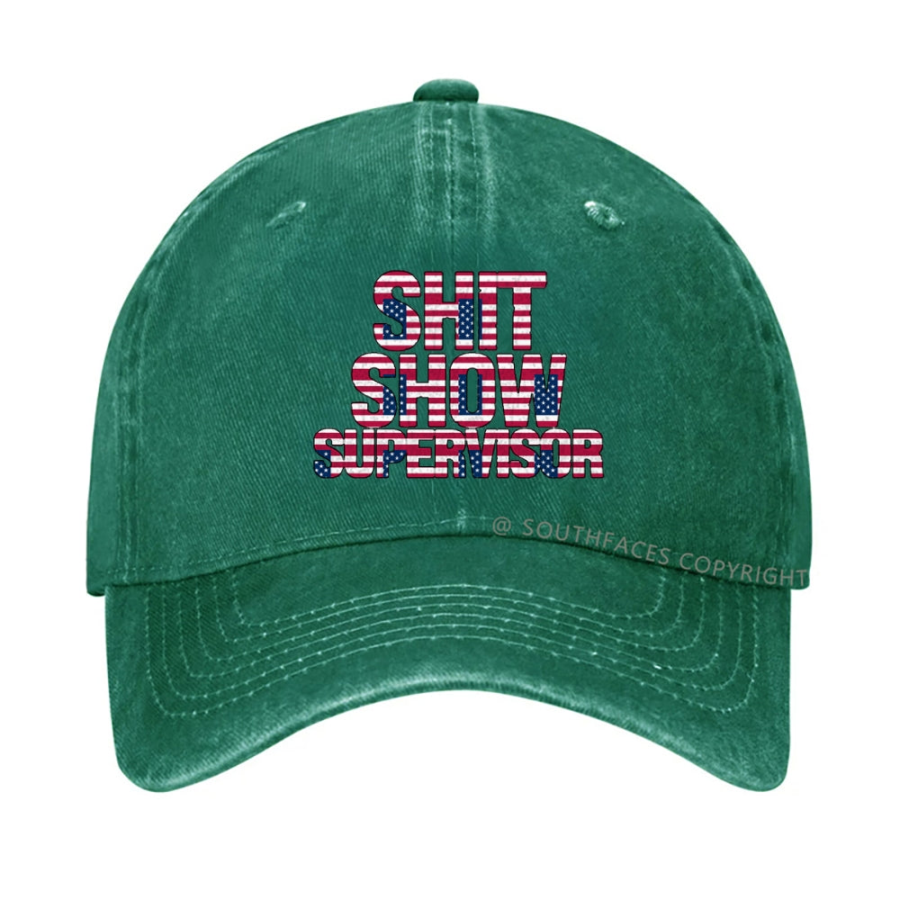 Shit Show Supervisor Funny Hat