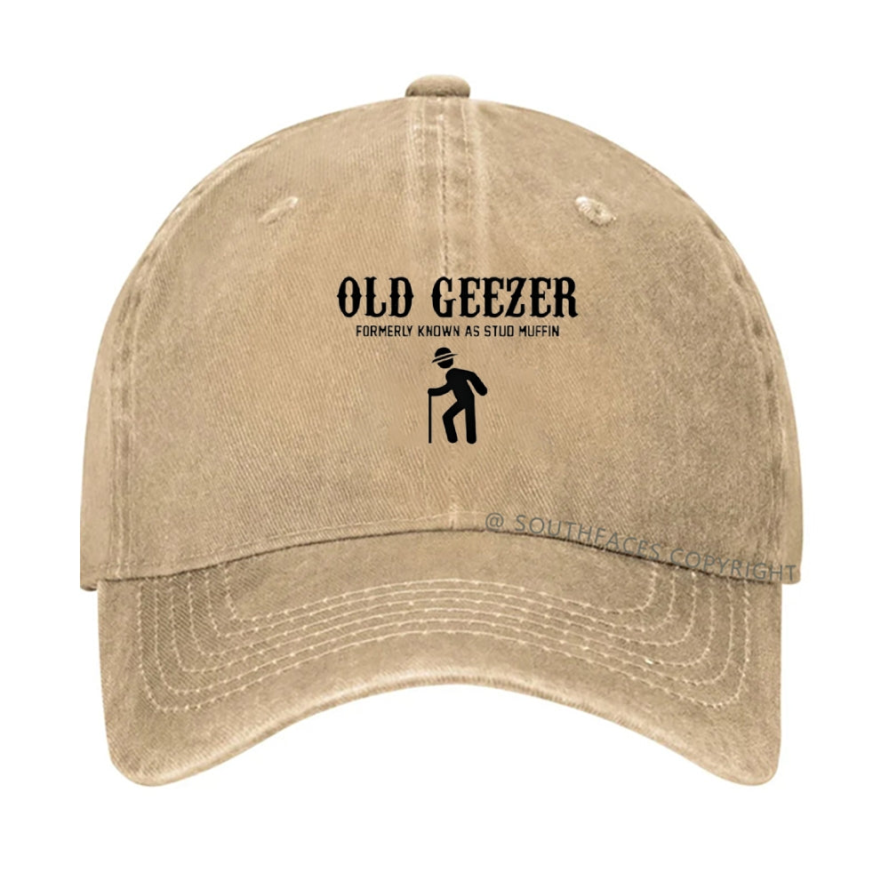 Men's Old Geezer Formerly Known As Stud Muffin Hat