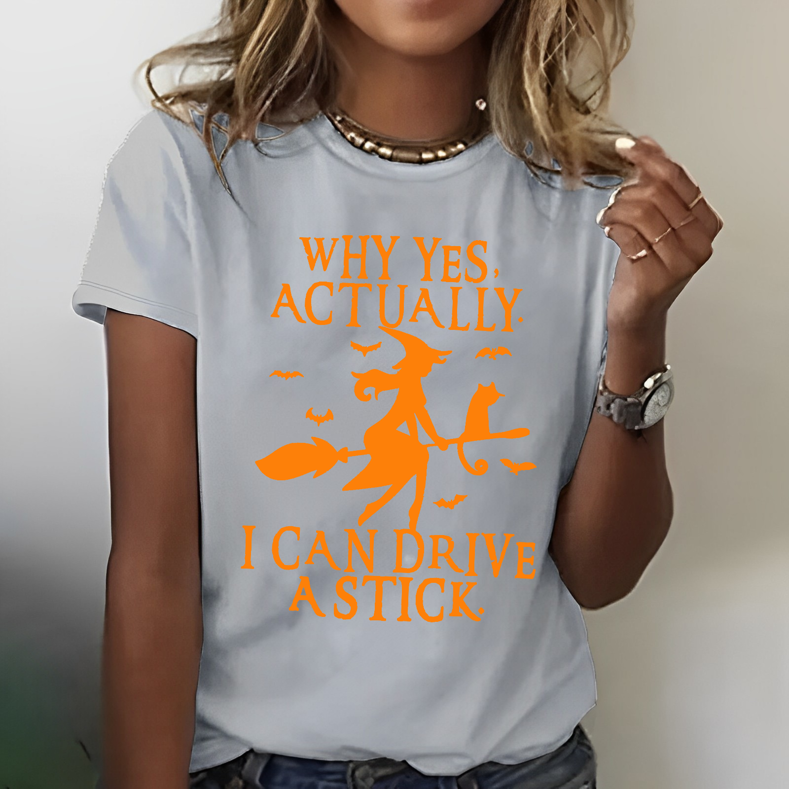 Why Yes Actually I Can Drive A Stick T-shirt