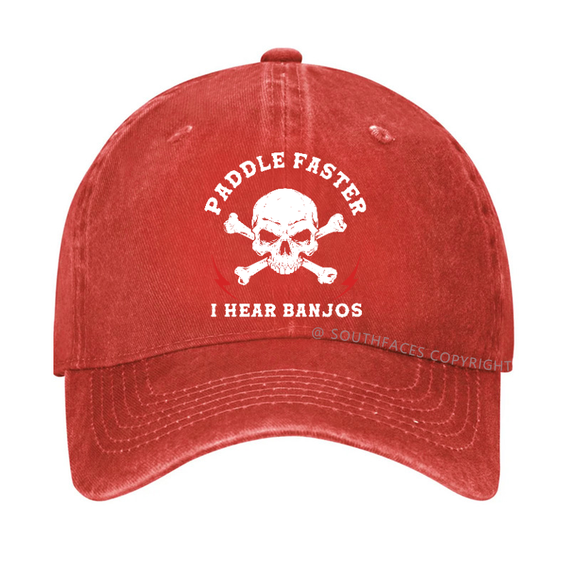 Paddle Faster I Hear Banjos Hat