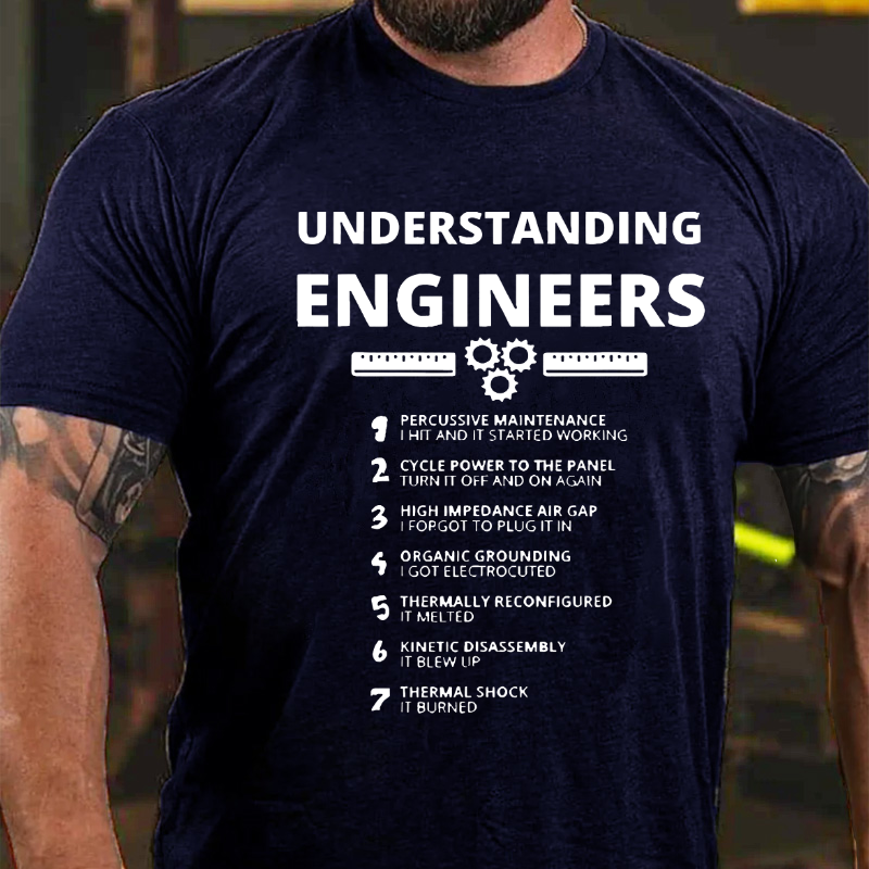 Understanding Engineers Funny T-shirt