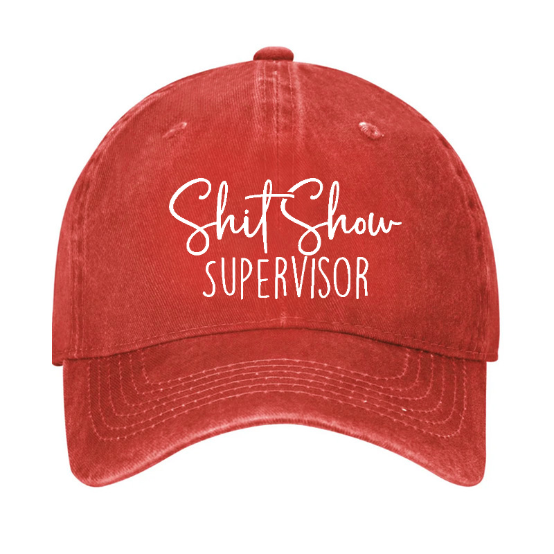 Shit Show Supervisor Hat