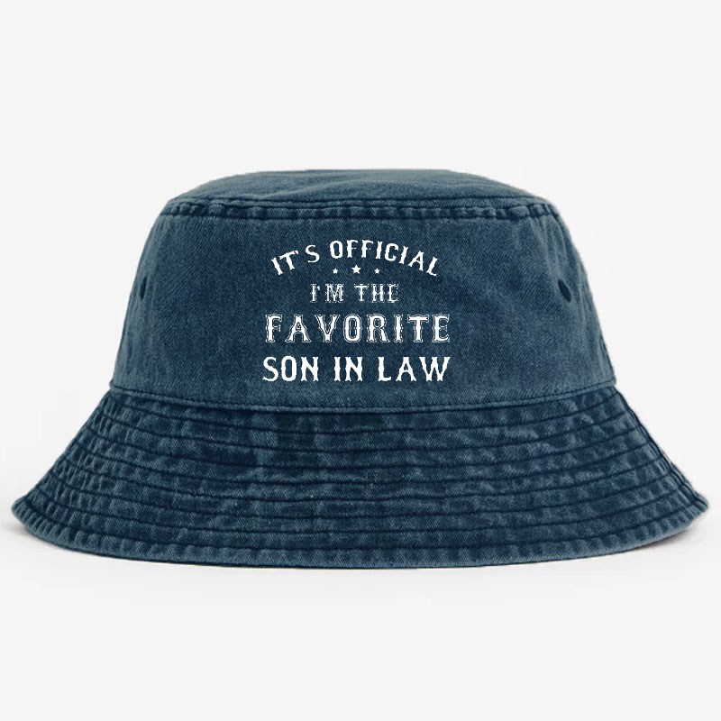 It'S Official I'M The Favourite Son In Law Bucket Hat