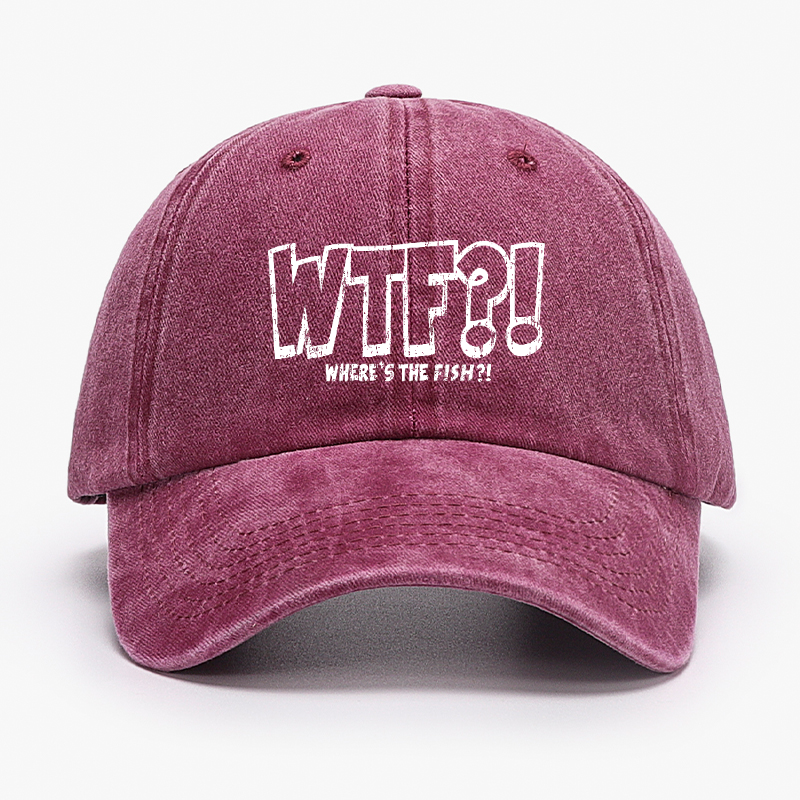 Wtf Where's The Fish Funny Hat