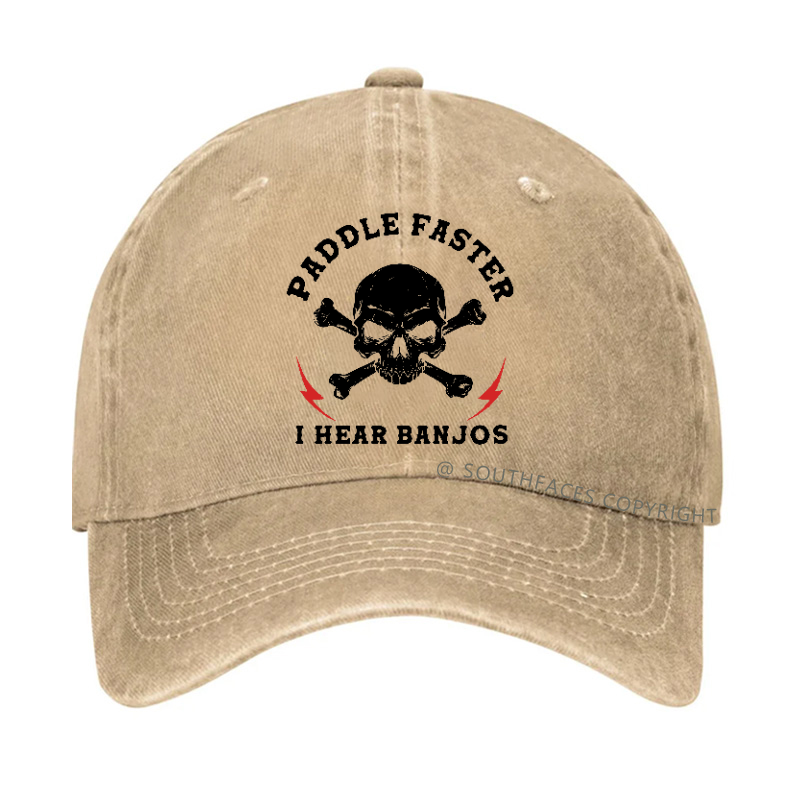 Paddle Faster I Hear Banjos Hat