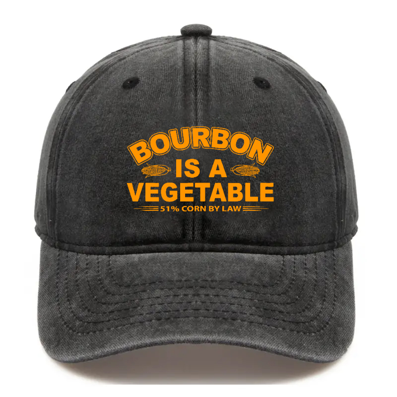 Bourbon Is A Vegetable 51% Corn By Law Hat