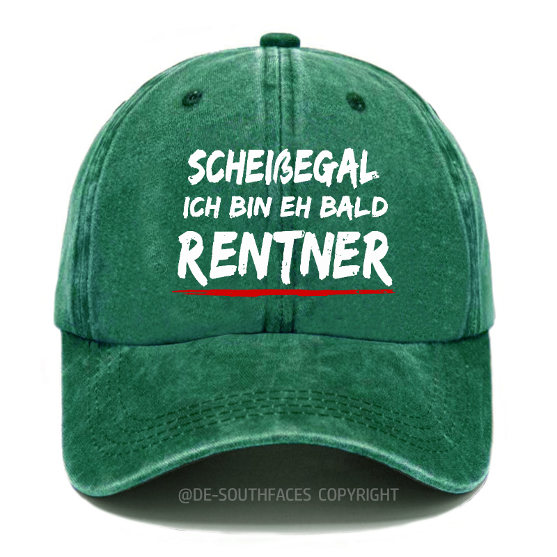 Scheiβegal Ich Bin Eh Bald Rentner Baseball Cap