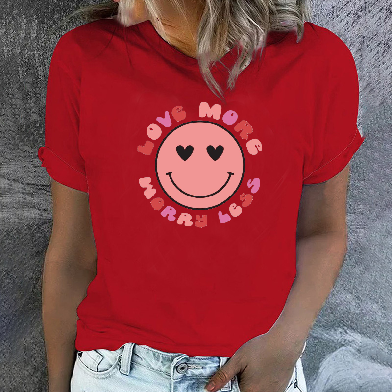 Love More Worry Less Women T-shirt