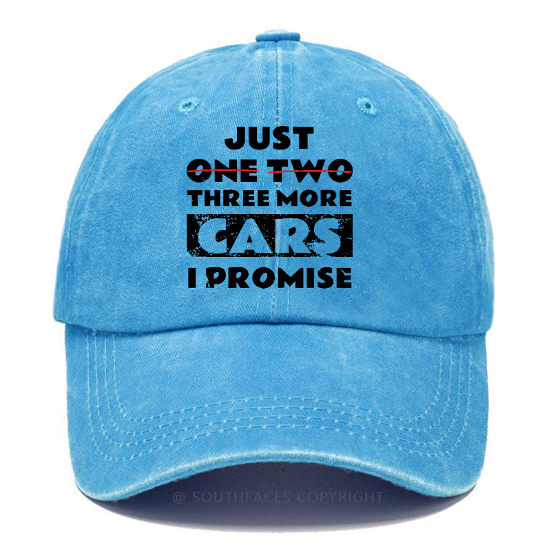 Just One Two Three More Cars I Promise Hat