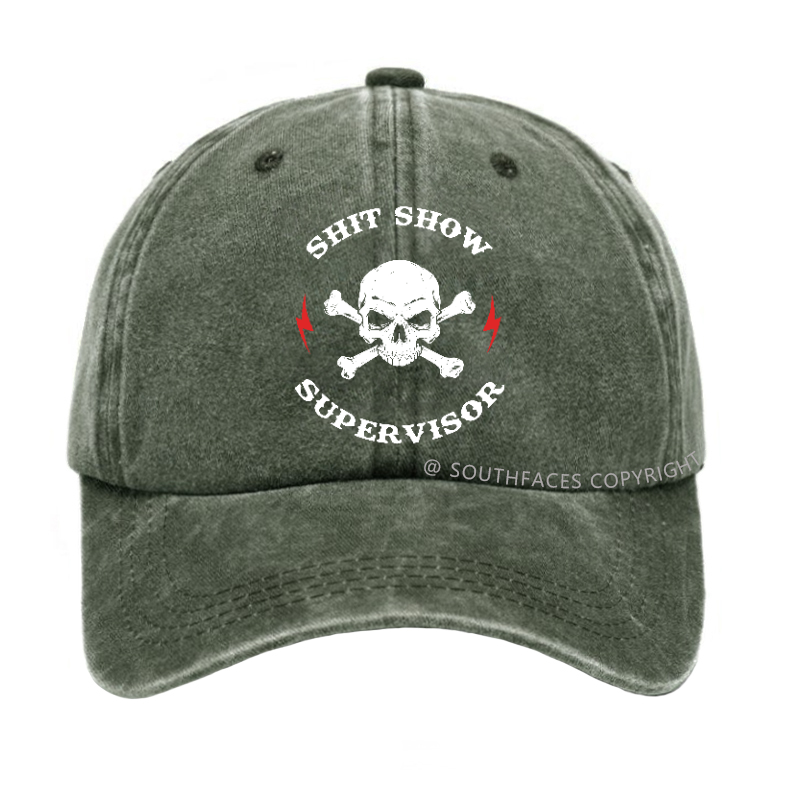 Shit Show Supervisor Funny Hat