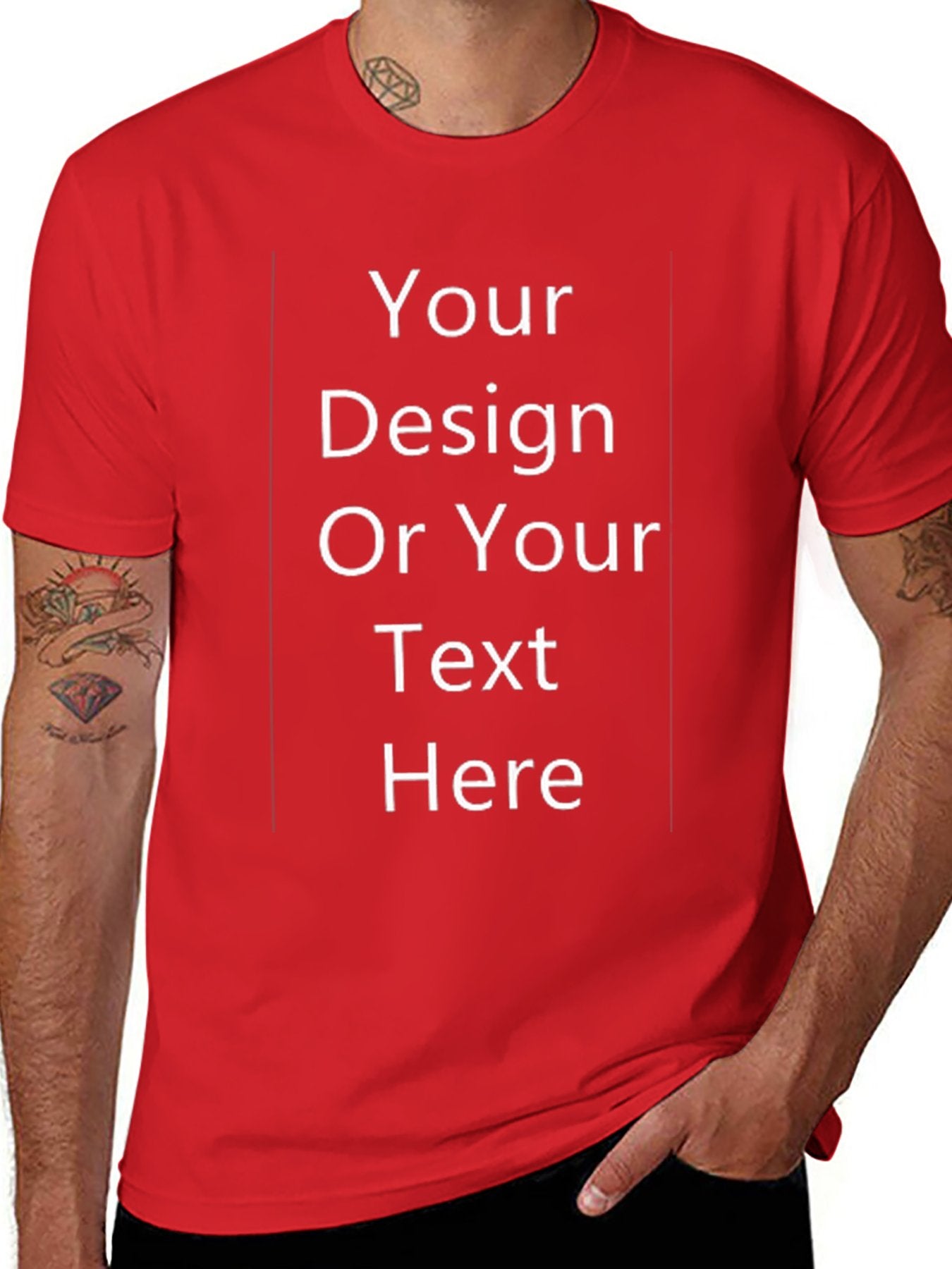 Make Your Own T-Shirt | 100% Cotton, Fully Customizable