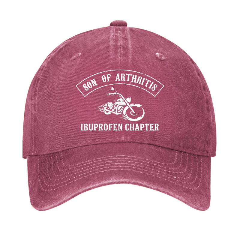 Sons Of Arthritis Ibuprofen Chapter Funny Biker Hat