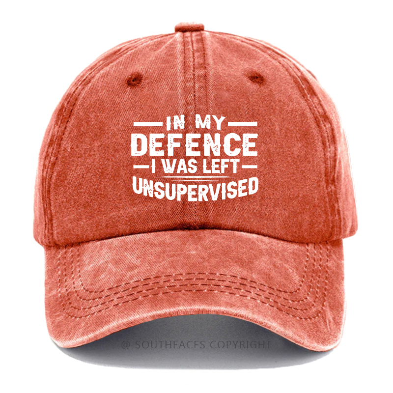 In My Defence I Was Left Unsupervised Hat