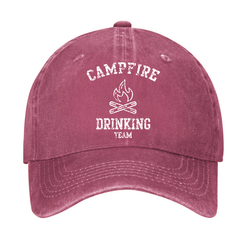 Campfire Drinking Team Funny Gift Hat