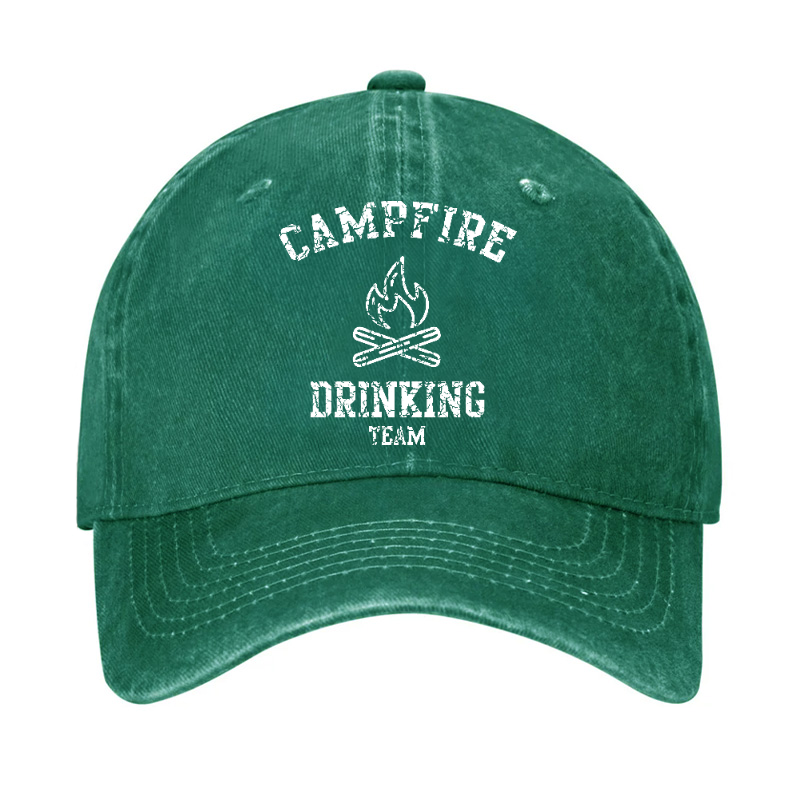 Campfire Drinking Team Funny Gift Hat