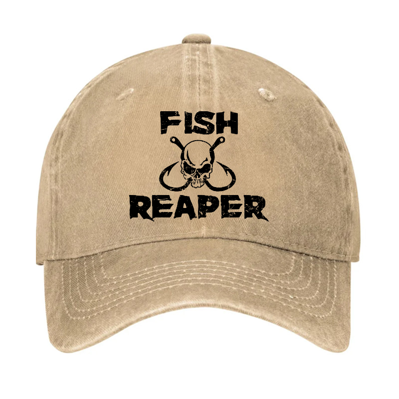 Fish Reaper Funny Fishing Hat