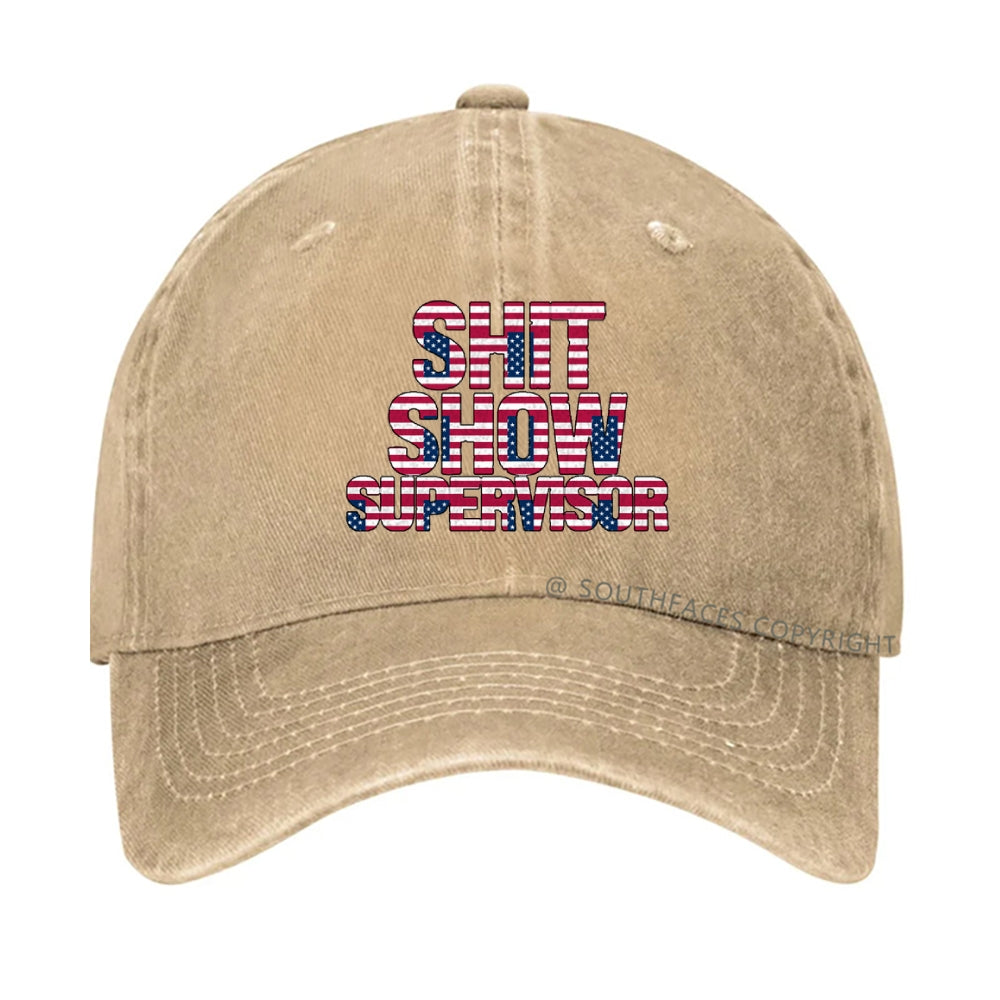 Shit Show Supervisor Funny Hat
