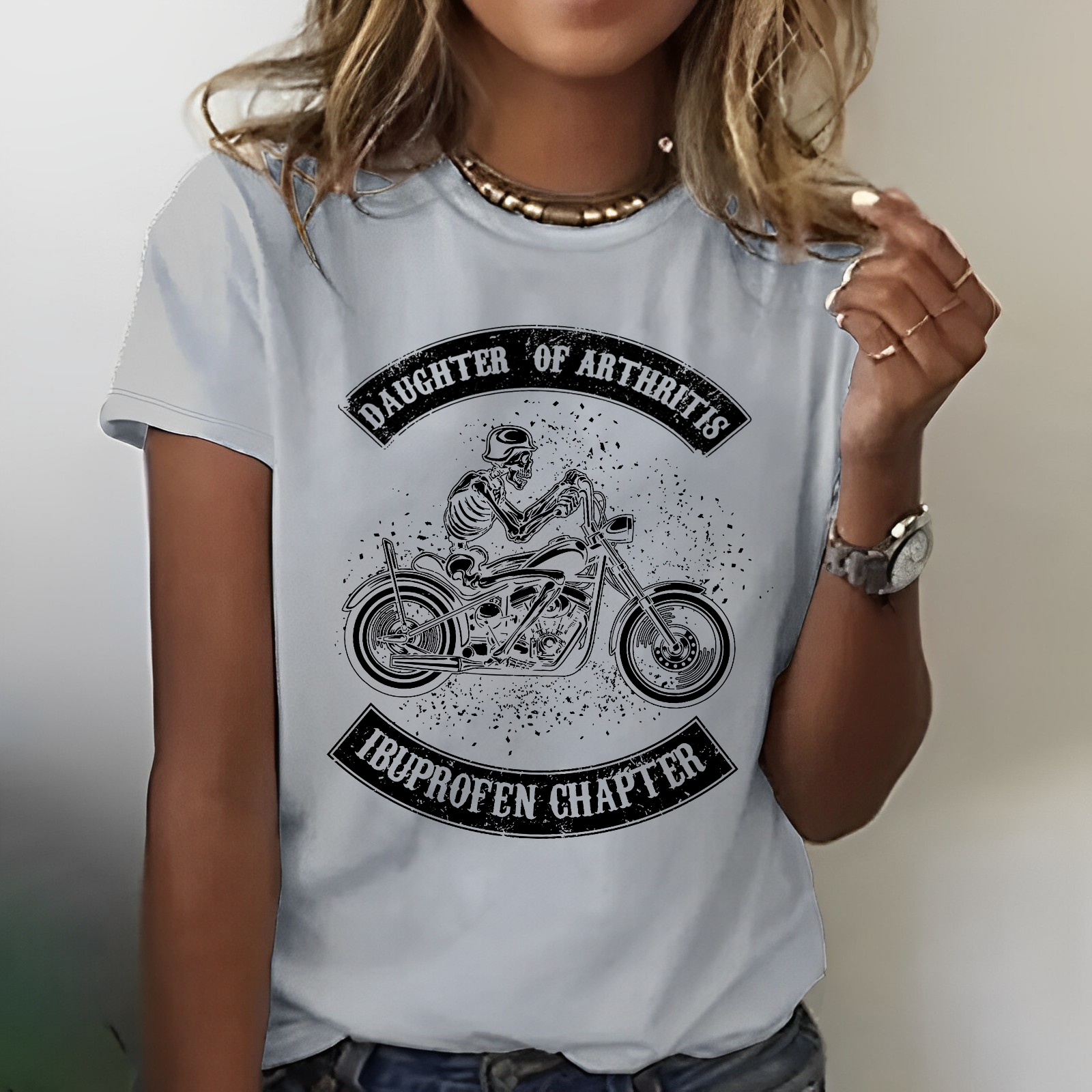 Daughter Of Arthritis Ibuprofen Chapter T-shirt