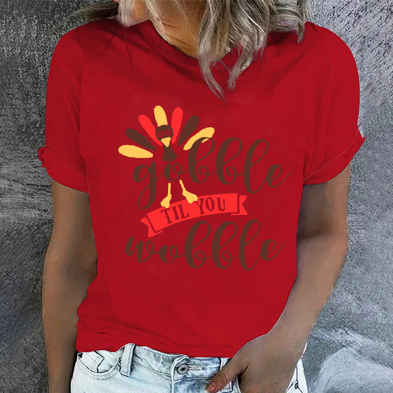 Gobble Gobble Funny Cute Thanksgiving T-shirt