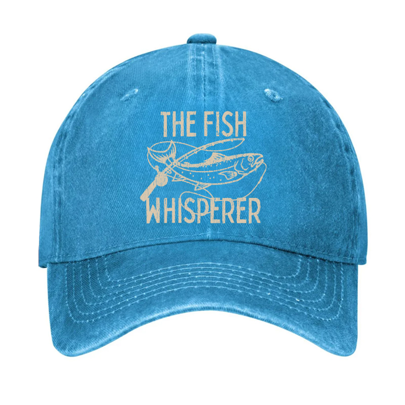 The Fish Whisperer Funny Fishing Hat