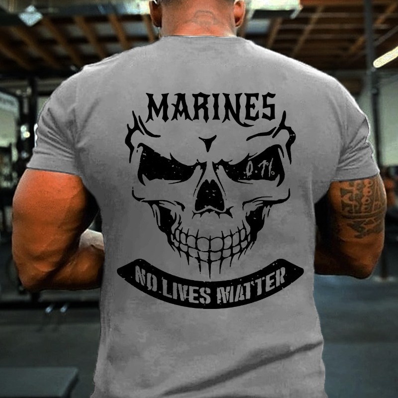 Marines No Lives Matter T-shirt
