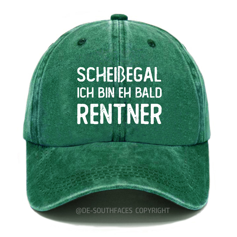 Scheiβegal Ich Bin Eh Bald Rentner Baseball Cap