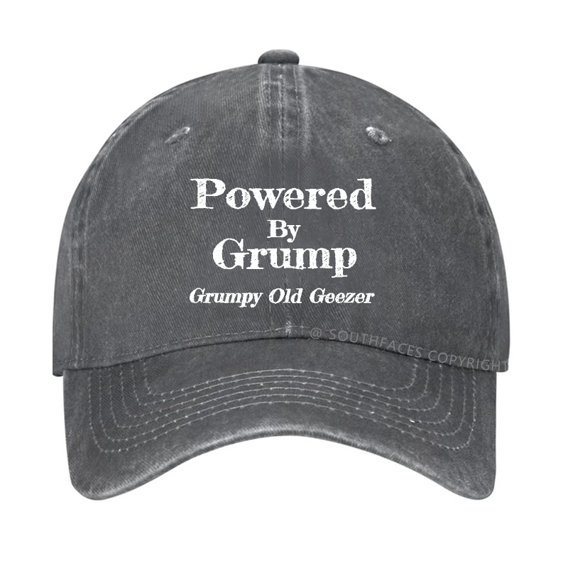 Powered By Grump Grumpy Old Geezer Hat