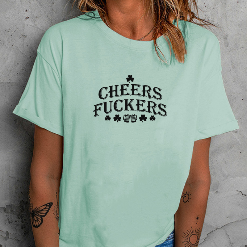 CheersFuckers women T-shirt