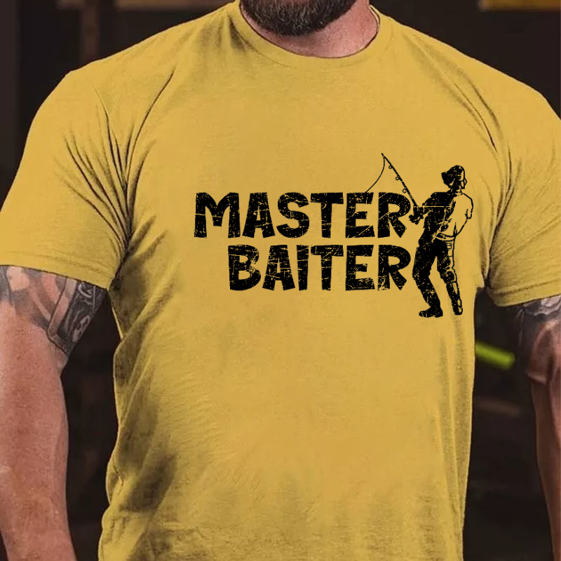 Master Baiter Fishing Funny Men's T-shirt