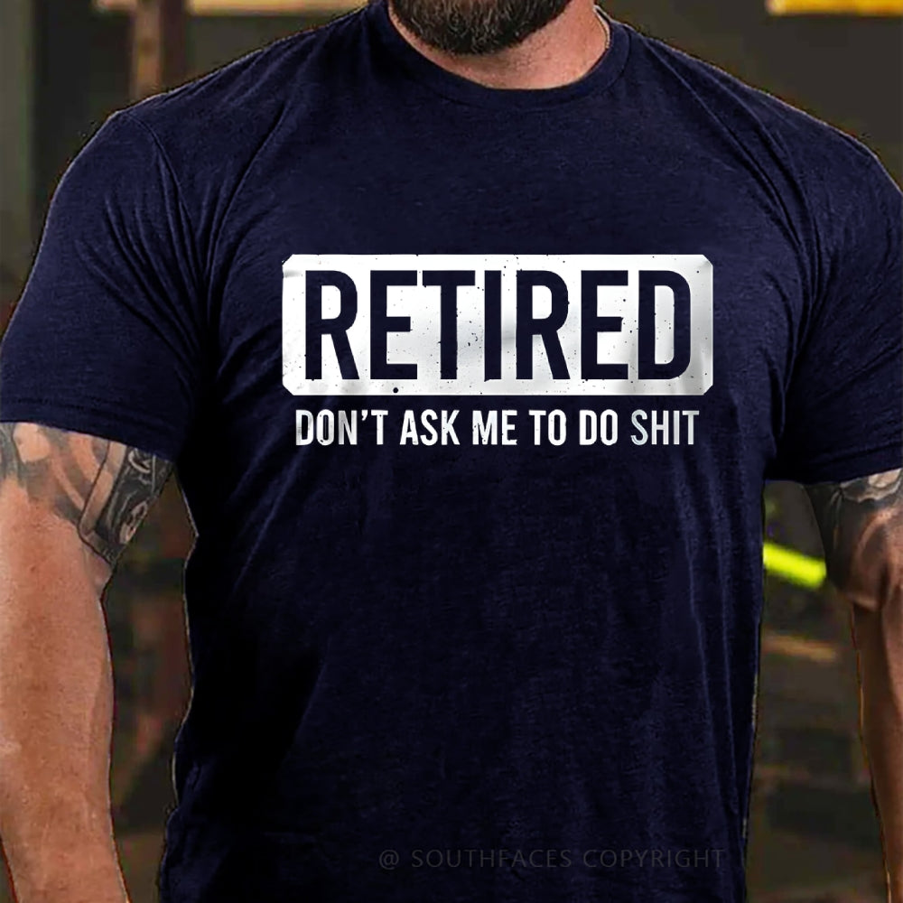 Mens Retirement Funny T-Shirt