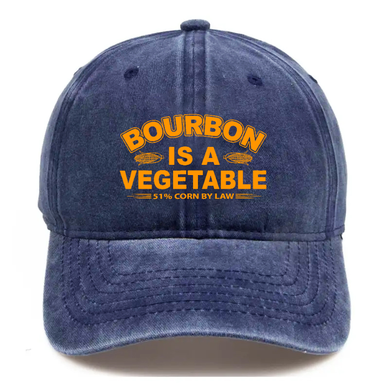 Bourbon Is A Vegetable 51% Corn By Law Hat