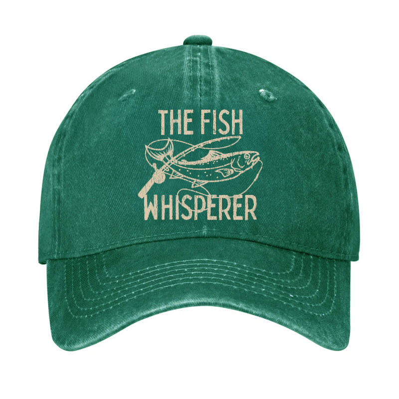 The Fish Whisperer Funny Fishing Hat