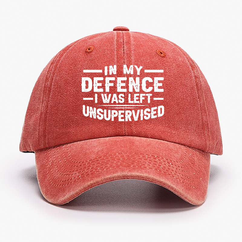 In My Defence I Was Left Unsupervised Hat