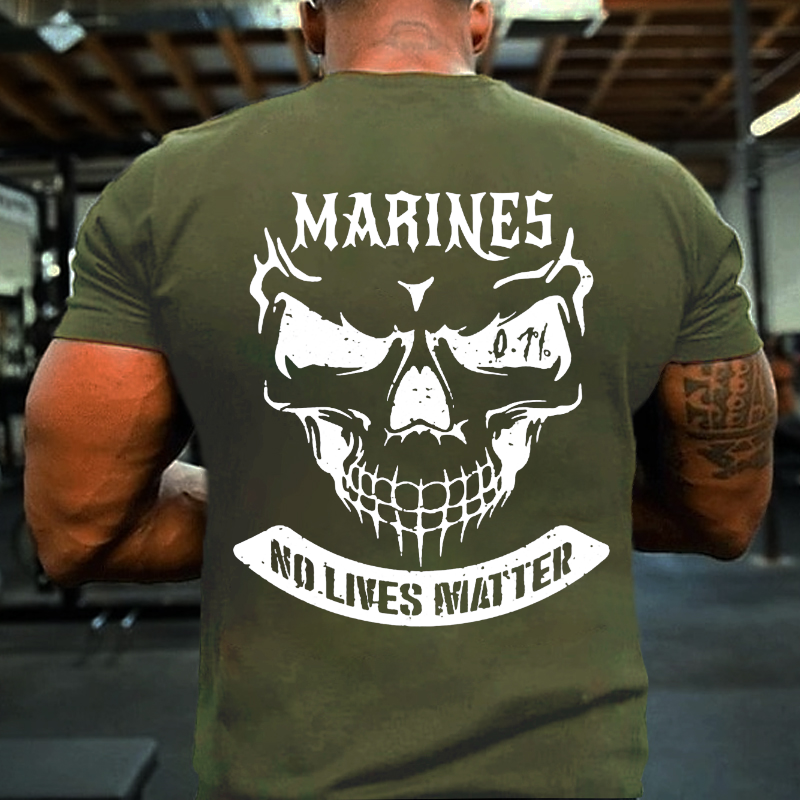 Marines No Lives Matter T-shirt