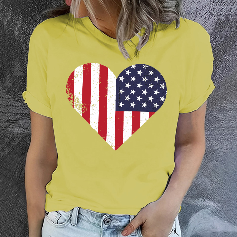 USA Flag 4th of July Independence Day American Flag T-shirt