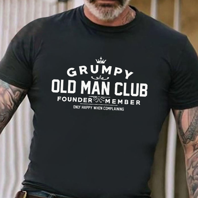 Grumpy Old Man Club T-shirt