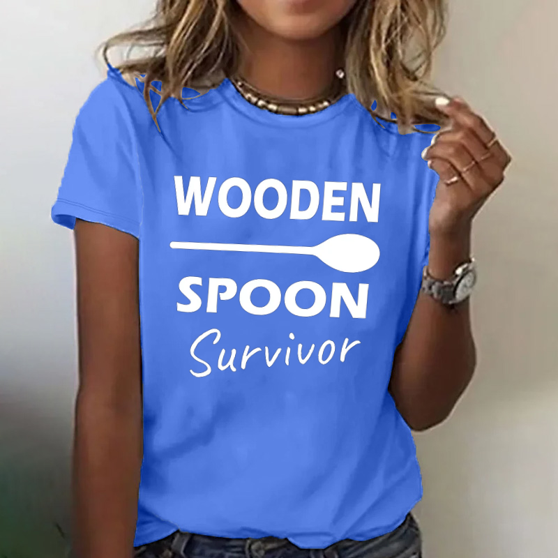 Wooden Spoon Survivor T-shirt