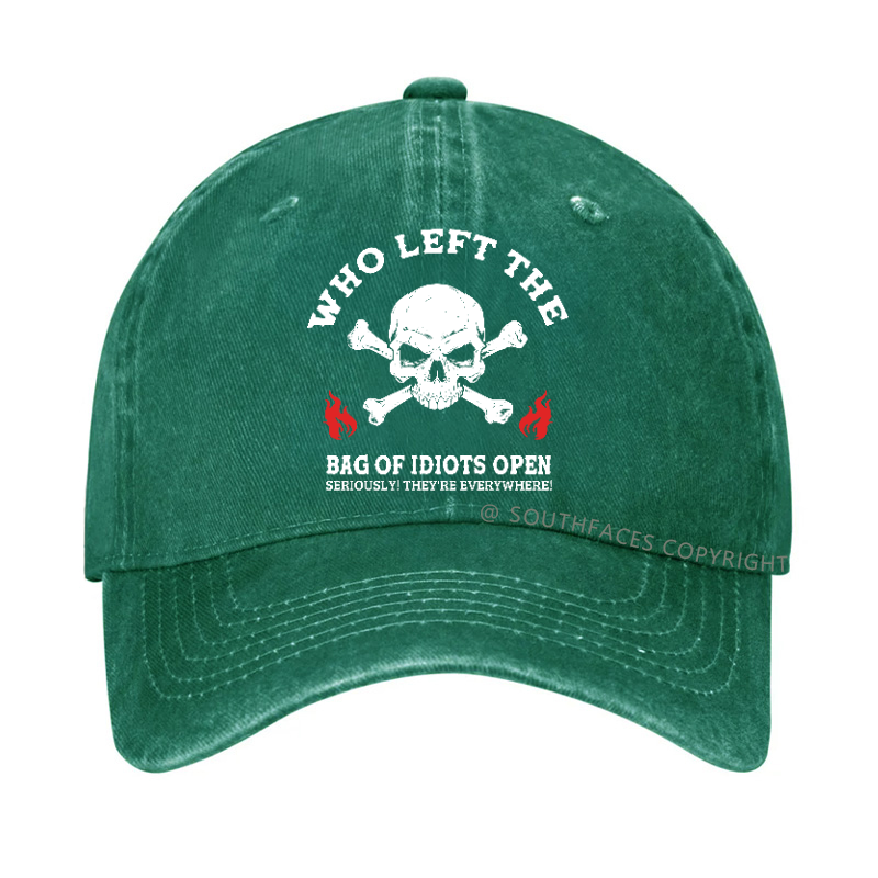 Who Left The Bag Of Idiots Open? Hat