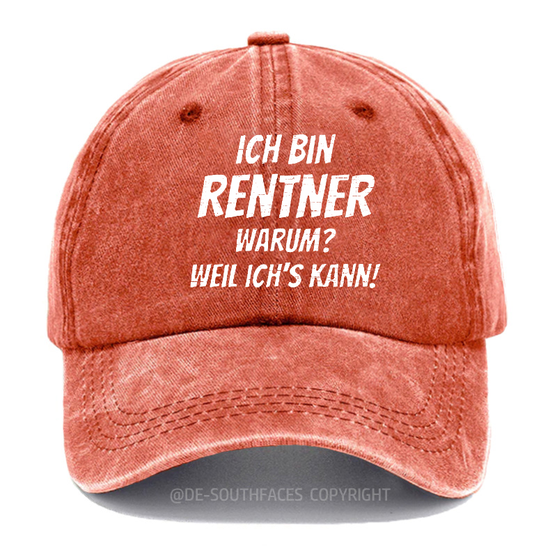 Ich Bin Rentner Warum? Weil Ich's Kann!  Baseball Cap