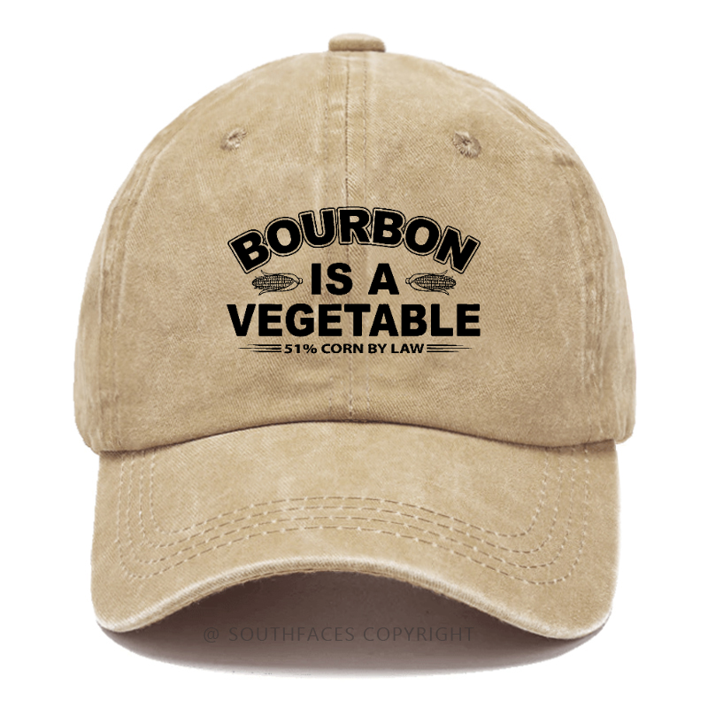Bourbon Is A Vegetable 51% Corn By Law Hat