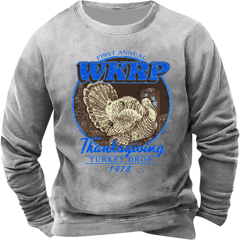 First Annual Wkrp Thanksgiving Turkey Drop 1978 Sweatshirt