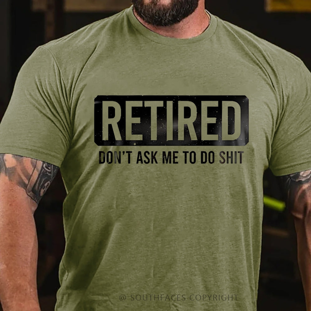 Mens Retirement Funny T-Shirt