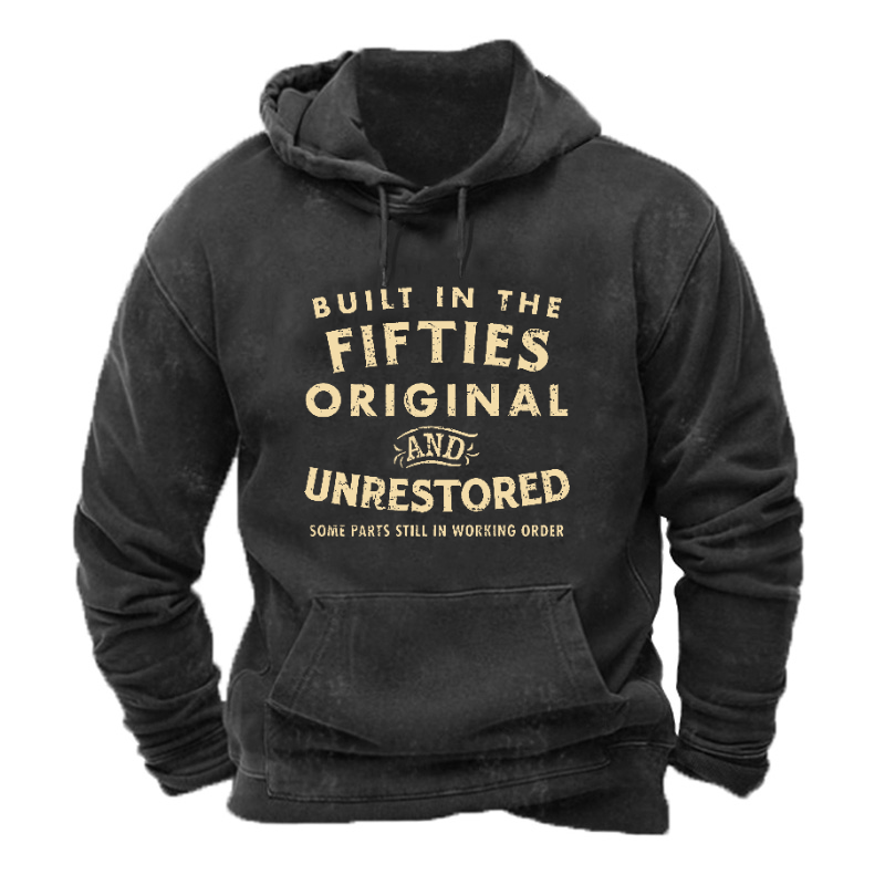 Built In The Fifties Original And Unrestored Some Parts Still In Working Order Hoodie