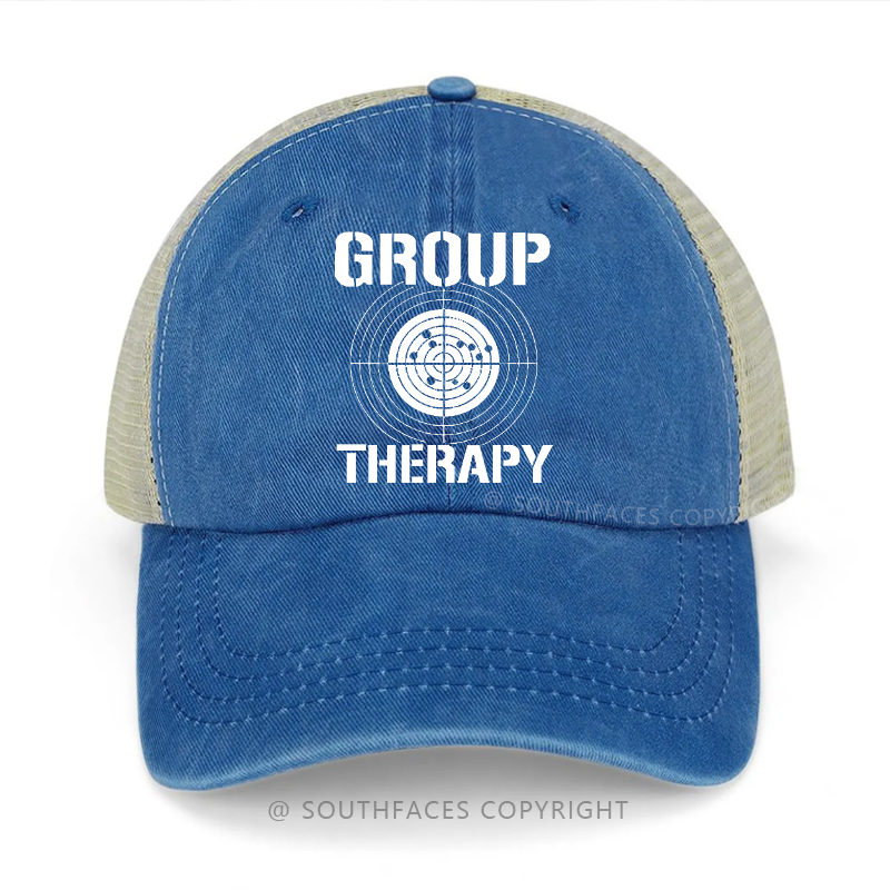 Group Therapy Target Print Trucker Cap