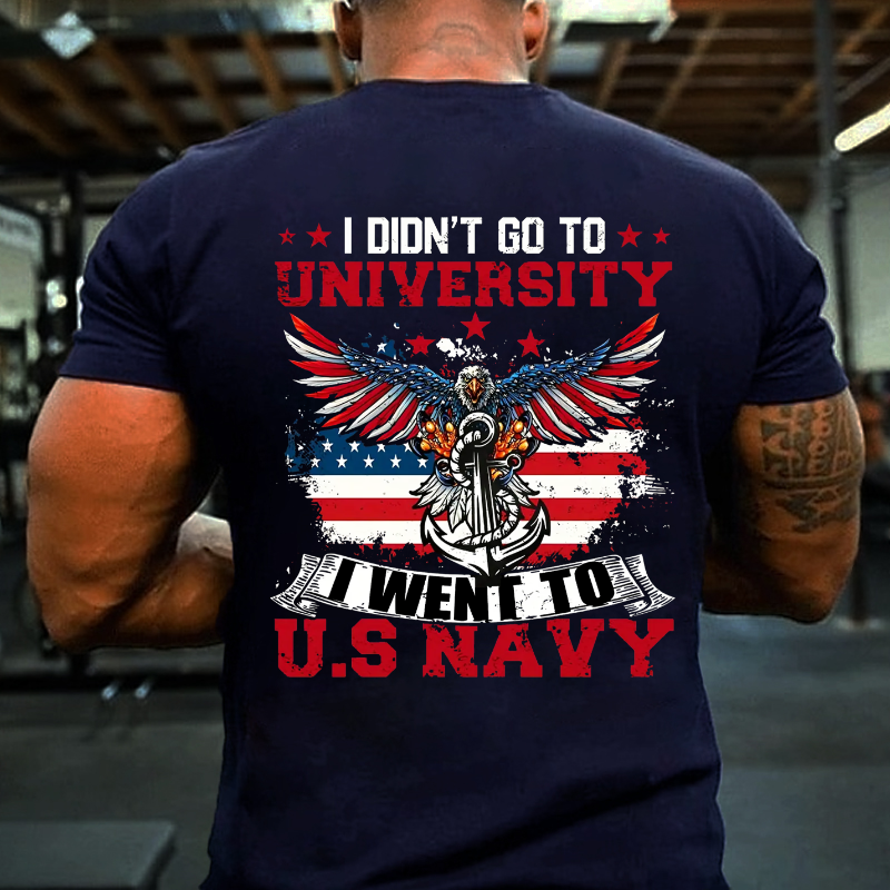 I Didn't Go To University I Went To U.S Rayy T-shirt