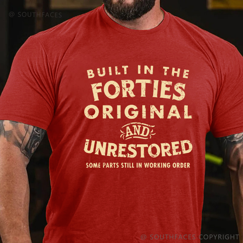 Built In The Forties Original And Unrestored Some Parts Still In Working Order T-shirt